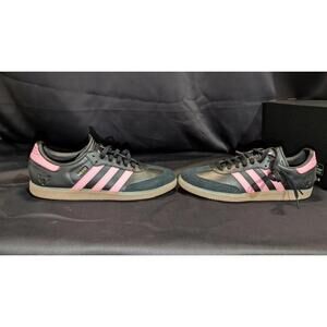 NEW NIB Adidas Samba OG Messi "Inter Miami" Black Pink Size 10 JP7845 Gum Sole